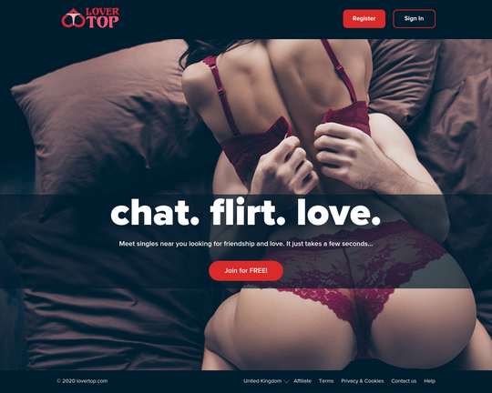 Lovertop.com Logo