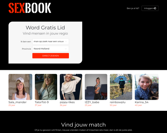 Sexbook.nl Logo