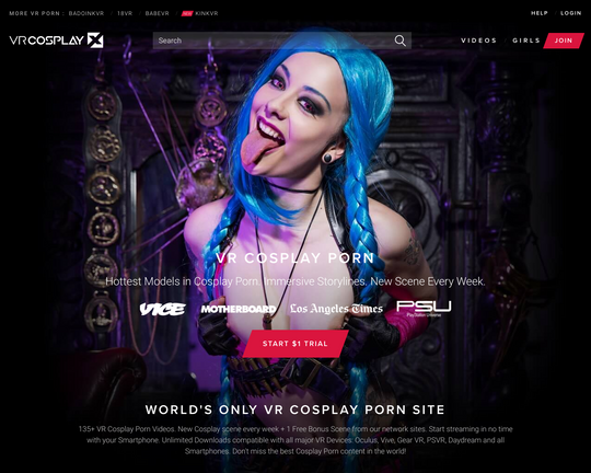 VRcosplayx.com Logo