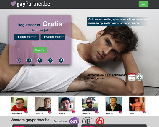 Gaypartner.be Logo